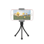 Mini Metal Desktop Tripod Mount with UNC1/4 screw interface, Max Load: 0.6kg, Mini Metal Desktop