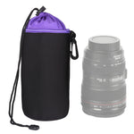 SLR Camera Lens Bag Micro Single Lens Bag Lens Inner Bile Bag Waterproof Protective Case Plus Velvet Thickening, Diameter: 10cm, Height: 18cm, Diameter: 10cm, Height: 18cm