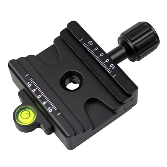 FCD-1 Dual-use Knob Quick Release Clamp Adapter Plate Mount for 39mm Arca / 32mm SLIDEFIX Quick Release Plate, FCD-1