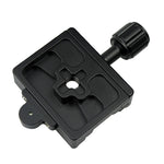 FCD-1 Dual-use Knob Quick Release Clamp Adapter Plate Mount for 39mm Arca / 32mm SLIDEFIX Quick Release Plate, FCD-1
