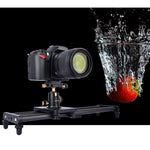 YELANGU L40T 40cm Carbon Fiber Slide Rail Track for SLR Cameras / Video Cameras, L40T 40cm