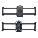 YELANGU L40T 40cm Carbon Fiber Slide Rail Track for SLR Cameras / Video Cameras, L40T 40cm