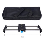 YELANGU L40T 40cm Carbon Fiber Slide Rail Track for SLR Cameras / Video Cameras, L40T 40cm
