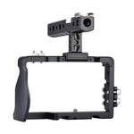YELANGU C6 Camera Video Cage Handle Stabilizer for Sony A6000 / A6300 / A6500 / A6400, Handle Stabilizer