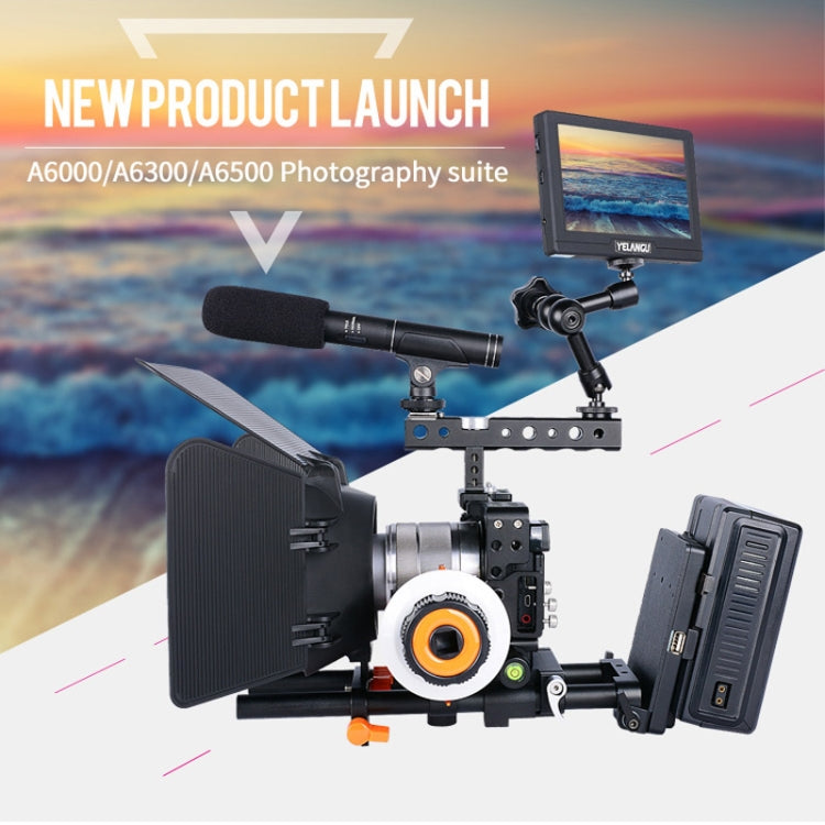 YELANGU C6 Camera Video Cage Stabilizer for Sony A6000 / A6300 / A6500 / A6400, Stabilizer
