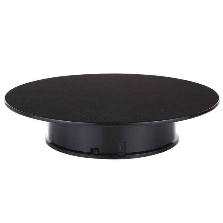 25cm 360 Degree Electric Rotating Turntable Display Stand Video Shooting Props Turntable for Photography, Load 3kg, Powered by Battery, 25cm/Powered by Battery(B), 25cm/Powered by Battery(BW), 25cm/Powered by Battery(W)