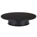 25cm 360 Degree Electric Rotating Turntable Display Stand Video Shooting Props Turntable for Photography, Load 3kg, Powered by Battery, 25cm/Powered by Battery(B), 25cm/Powered by Battery(BW), 25cm/Powered by Battery(W)