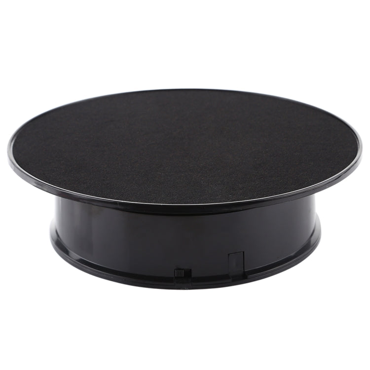 20cm 360 Degree Electric Rotating Turntable Display Stand Photography Video Shooting Props Turntable, Load 1.5kg, Powered by Battery & USB, 20cm/Powered by Battery or USB(B), 20cm/Powered by Battery or USB(W), 20cm/Powered by Battery or USB(W+B)