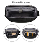 CADeN K12 Portable Camera Bag Case Shoulder Messenger Bag with Tripod Holder for Nikon, Canon, Sony, DSLR / SLR Cameras
