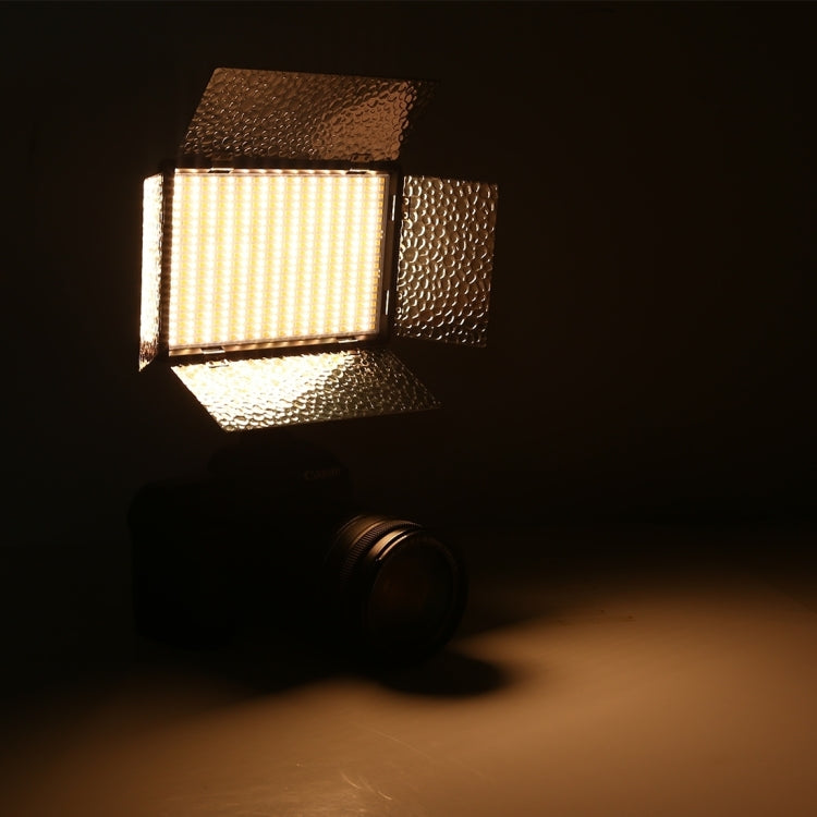 LED01 520 LEDs 4100LM Professional Vlogging Photography Video & Photo Studio Light for Canon / Nikon DSLR Cameras, 520 LED