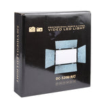 LED01 520 LEDs 4100LM Professional Vlogging Photography Video & Photo Studio Light for Canon / Nikon DSLR Cameras, 520 LED