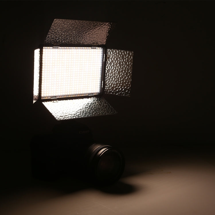 LED01 520 LEDs 4100LM Professional Vlogging Photography Video & Photo Studio Light for Canon / Nikon DSLR Cameras, 520 LED