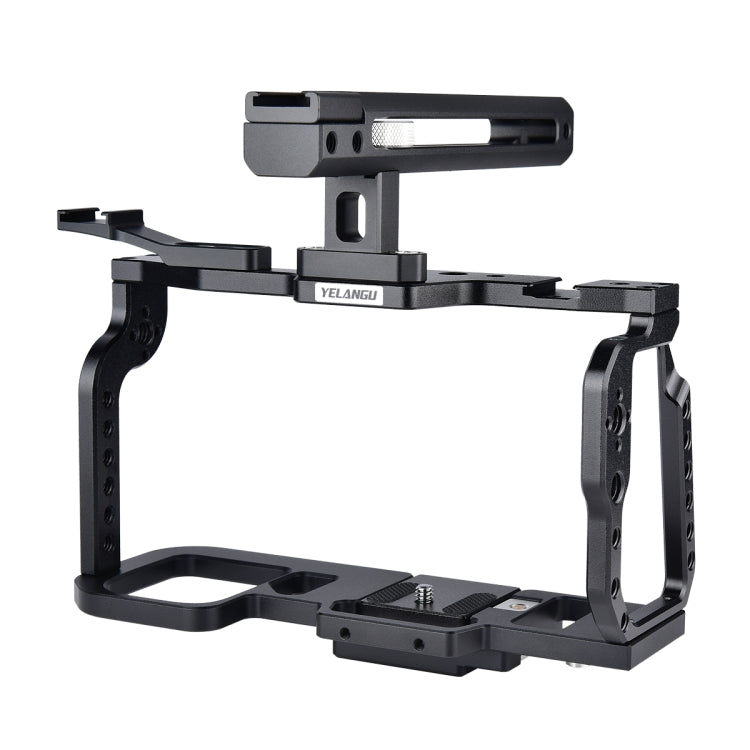 YELANGU C9-A YLG0911A Handle Video Camera Cage Stabilizer for DJI BMPCC 4K, C9-A