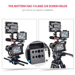 YELANGU C9-A YLG0911A Handle Video Camera Cage Stabilizer for DJI BMPCC 4K, C9-A