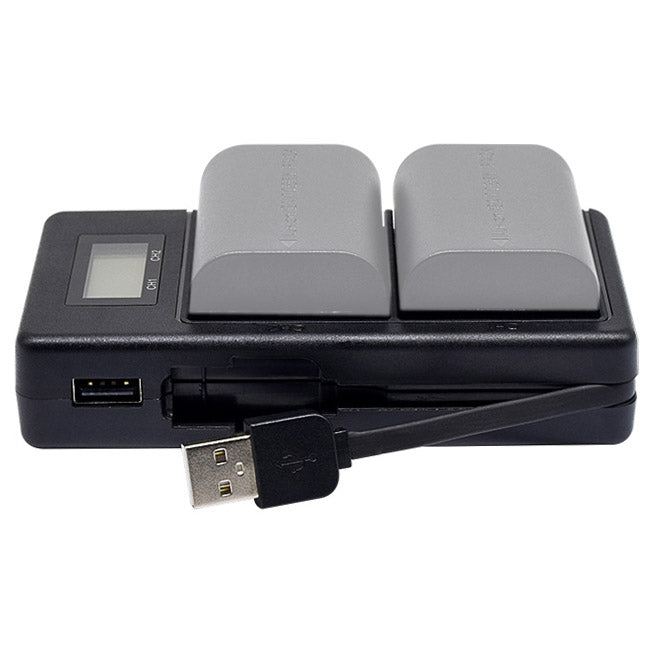 LP-E6 Digital Camera SLR Battery Digital LCD Charger for Canon Series, LP-E6