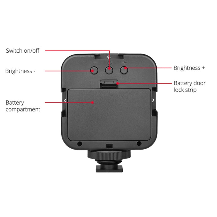 YELANGU LED01 49 LED Video Light for Camera / Video Camcorder, Video Light