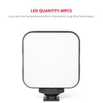 YELANGU LED01 49 LED Video Light for Camera / Video Camcorder, Video Light