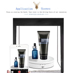 13.8cm USB Charging Smart 360 Degree Rotating Turntable Display Stand Video Shooting Props Turntable for Photography, Load 3kg