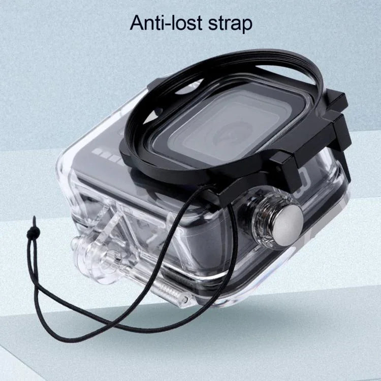 RUIGPRO for GoPro HERO8 Professional 58mm 16X Macro Lens Dive Housing Filter + Dive Housing Waterproof Case with Filter Adapter Ring & Lens Cap