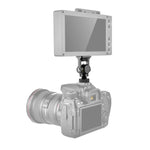 YELANGU 180 Degree Swing Mini Tripod Ball Head Bracket Cold Shoe Mount 1/4 inch Screw Adapter, YELANGU Mini Tripod Ball