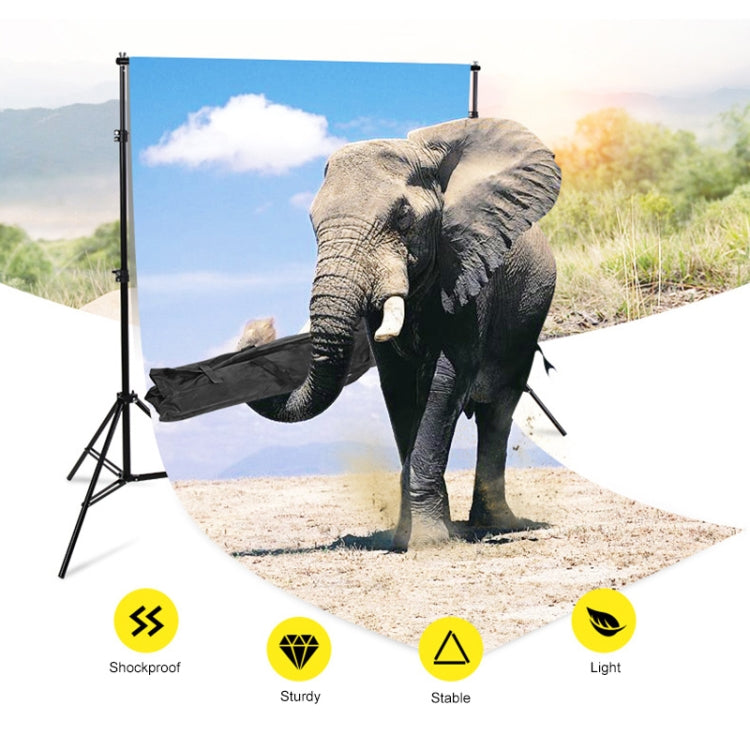 200x200cm Photo Studio Background Support Stand Backdrop Crossbar Bracket Kit, 200x200cm