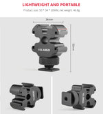 YELANGU YLG0601A A68 3-Head Cold Shoe Mount Adapter Microphone Flash Light Metal Holder Bracket, YELANGU A68 3-Head Cold Shoe