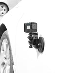 Car Suction Cup Mount Bracket for GoPro Hero11 Black / HERO10 Black / HERO9 Black / HERO8 Black /7 /6 /5 /5 Session /4 Session /4 /3+ /3 /2 /1, Xiaoyi and Other Action Cameras, Style: Single Suction Cup, Style: Single