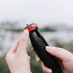 YELANGU PC203 YLG1801C Vlogging Live Broadcast LED Selfie Light Smartphone Video Rig Handle Stabilizer Plastic Bracket Tripod Kits, PC203