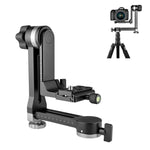 YELANGU A171 YLG0401E-C 360 Degree Rotation Horizontal Cantilever Gimbal Tripod Head for Home DV and SLR Cameras, YELANGU A171