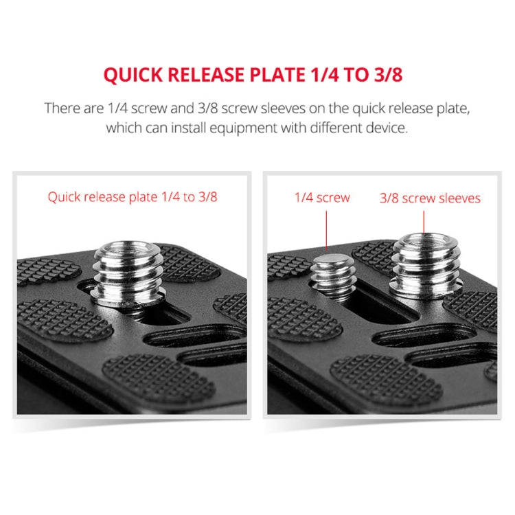 YELANGU A171 YLG0401E-C 360 Degree Rotation Horizontal Cantilever Gimbal Tripod Head for Home DV and SLR Cameras, YELANGU A171