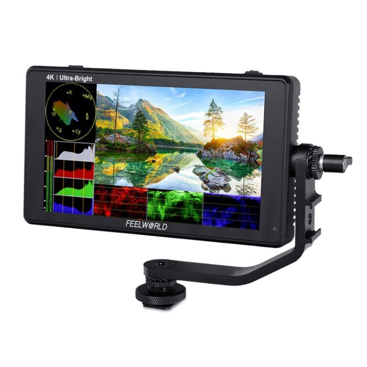 FEELWORLD LUT6 1920x1080 2600 nits 6 inch IPS Screen HDMI 4K Touch Control Camera Field Monitor, LUT6