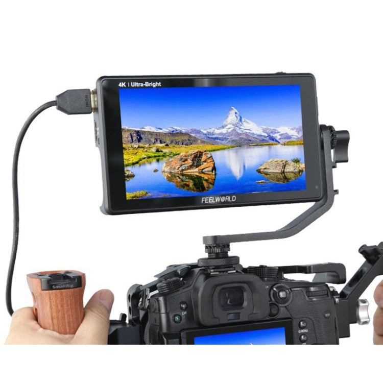 FEELWORLD LUT6 1920x1080 2600 nits 6 inch IPS Screen HDMI 4K Touch Control Camera Field Monitor, LUT6
