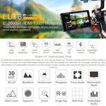 FEELWORLD LUT6 1920x1080 2600 nits 6 inch IPS Screen HDMI 4K Touch Control Camera Field Monitor, LUT6