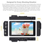 FEELWORLD LUT6S 1920x1080 2600 nits 6 inch IPS Screen HDMI 4K Touch Screen SDI HDI Camera Field Monitor, LUT6S