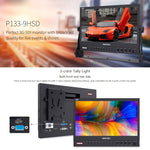 SEETEC P133-9HSD 1920x1080 13.3 inch Broadcast Level Full HD Media Film Camera Field Monitor, P133-9HSD