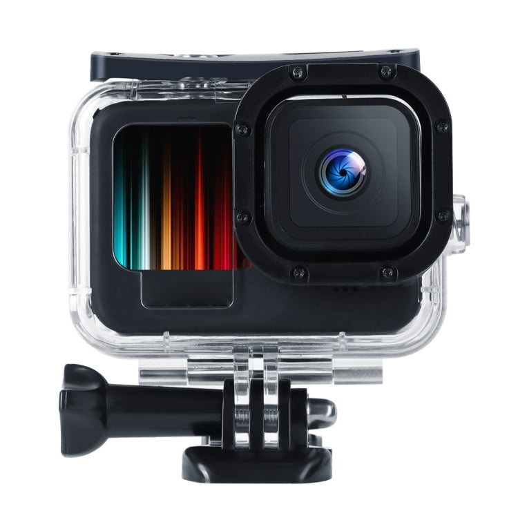 Shockproof Dustproof Housing Protective Case with Charging Hole & Buckle Basic Mount & Screw For GoPro HERO10 Black / HERO9 Black