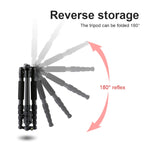 TRIOPO T259G+Q2 Adjustable Portable Carbon Fiber Tripod with Q-2 Ball Head for SLR Camera, T259G+Q2