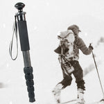 BEXIN P306C Portable Travel Outdoor DSLR Camera Carbon Fiber Monopod Holder, P306C