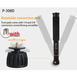 BEXIN P308D Portable Travel Outdoor DSLR Camera Aluminum Alloy Monopod Holder, P308D