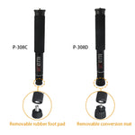 BEXIN P308D Portable Travel Outdoor DSLR Camera Aluminum Alloy Monopod Holder, P308D