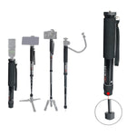 BEXIN P308 Portable Travel Outdoor DSLR Camera Aluminum Alloy Monopod Holder, P308