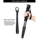 BEXIN MCS285 Portable Travel Outdoor DSLR Camera Carbon Fiber Monopod Holder, MCS285