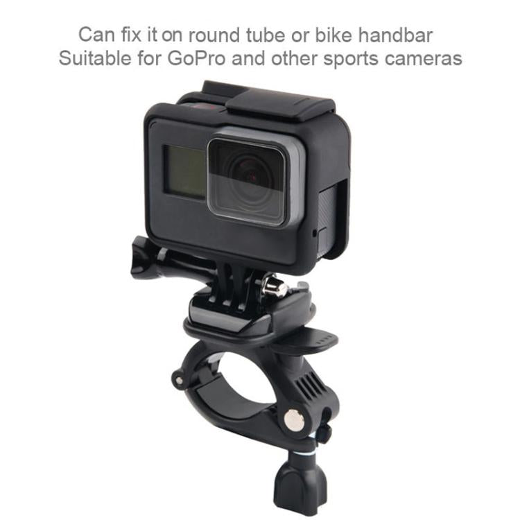 GP435 Small Size Bicycle Motorcycle Handlebar Fixing Mount for GoPro, Insta360, DJI and Other Action Cameras, GP435