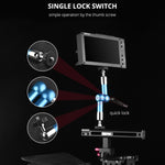 YELANGU 11 inch Adjustable Friction Articulating Magic Arm, 11 inch