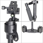 YELANGU S40N Aluminum Handheld Stabilizer for Camcorder DV Video Camera DSLR