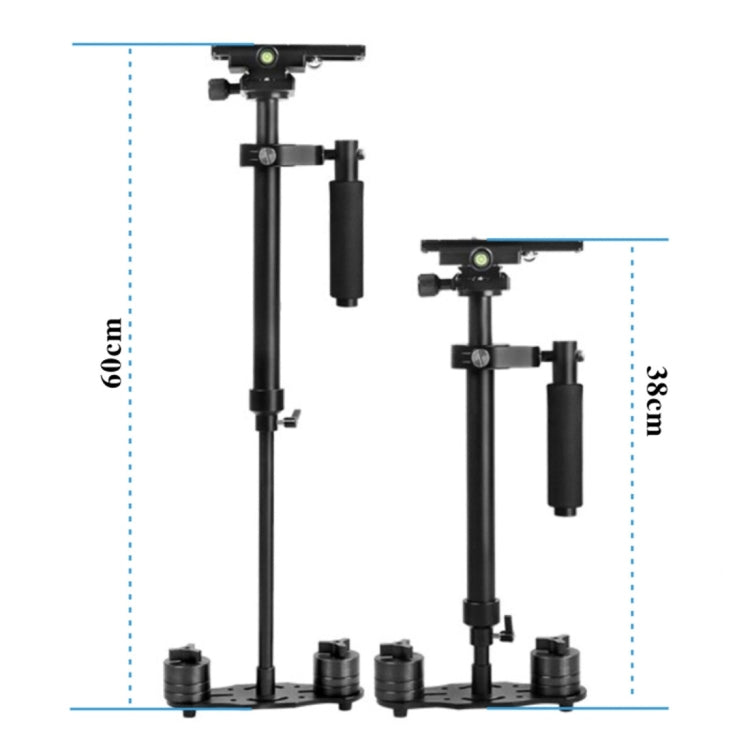 YELANGU S60N Aluminum  Handheld Stabilizer for Camcorder DV Video Camera DSLR