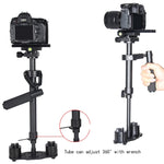 YELANGU S60N Aluminum  Handheld Stabilizer for Camcorder DV Video Camera DSLR