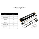 LUXCeO P7 Dual Color Temperature Photo LED Stick Video Light Waterproof Handheld LED Fill Light with Remote Control, P7