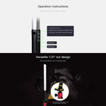 LUXCeO Q508S Dual Color Temperature 1000LM Photo LED Stick Video Light Handheld LED Fill Light Flash Lighting Lamp, Q508S