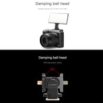 LUXCeO PA1 Camera Universal Hot Shoe Holder Damping Ball-Head Bracket, PA1